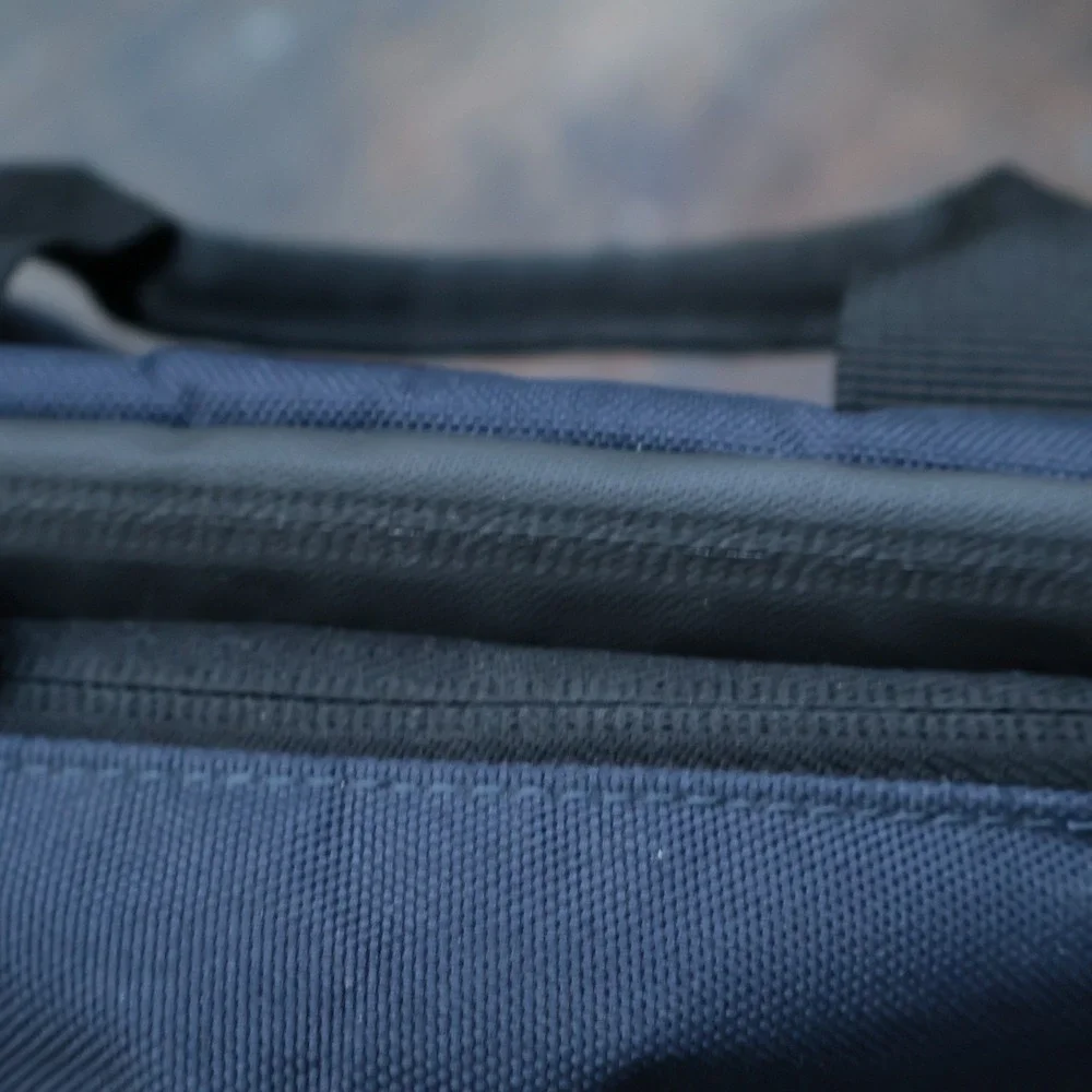 Lo & Sons The Hanover Deluxe 2 Backpack Laptop in Navy Blue -Everyday Travel Bag